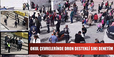 Gaziantep’te okul çevrelerinde güvenlik önlemi
