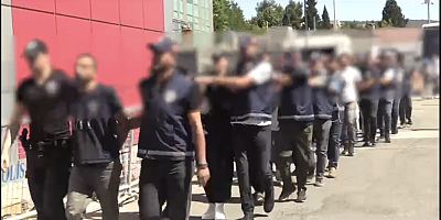 GAZİANTEP’TE OTO ÇENÇÇETESİNE DARBE 13 TUTUKLAMA