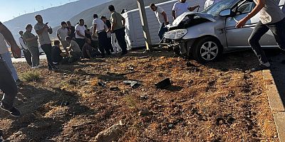Gaziantep’te otomobil ile minibüs çarpıştı: 5 yaralı