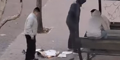 Gaziantep’te parkta ayıp görüntüler!