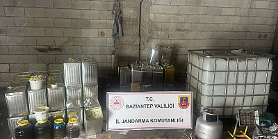 Gaziantep'te sahte zeytinyağı operasyonu!