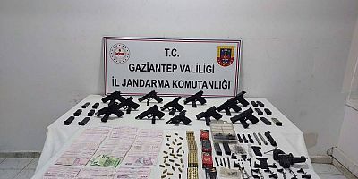 Gaziantep’te silah kaçakçılığı operasyonu: 2 tutuklama