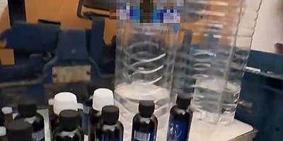 Gaziantep'te şok denetim: Kasapta kaçak alkol üretimi yapıldığı tespit edildi