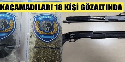 Gaziantep’te şok operasyon! 18 kişi yakalandı