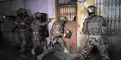 Gaziantep'te terör operasyonlarında 11 şüpheli yakalandı