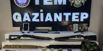 Gaziantep'te terör operasyonunda 7 tutuklama