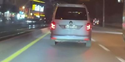 Gaziantep'te trafikte tehlike saçan ve kaza yapmaktan kıl payı kurtulan sürücüye ceza