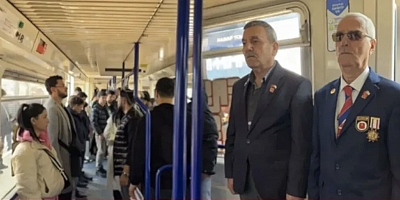 Gaziantep’te tramvayda herkes ayağa kalktı!