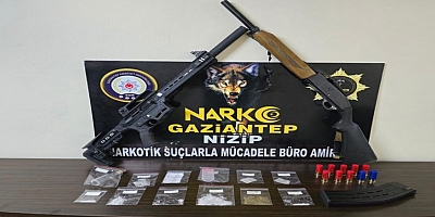 Gaziantep’te uyuşturucu operasyonu: 5 gözaltı