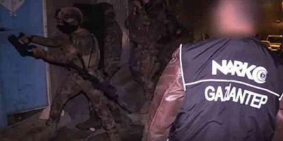 Gaziantep'te Uyuşturucu Taciri 39 Şüpheli Tutuklandı