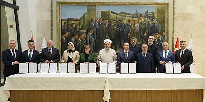 Gaziantep’te Yeni Bir Hayır Eseri: Mehmet Ali Eruslu Kur’an Eğitim Merkezi ve Eyyüp Eruslu Camii İçin Protokol İmzalandı