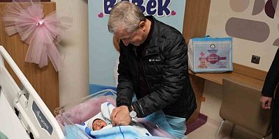 Gaziantep’te yeni yılın ilk bebeği dünyaya gözlerini açtı