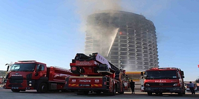Gaziantep’teki otel yangını 5 saatte kontrol altına alındı