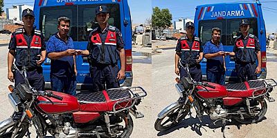 Gaziantep'ten 15 Yıl önce çalınan motosiklet Adıyaman'da bulundu