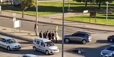 Gazikent’te motosiklet kazası: 1 yaralı