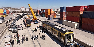 GAZİRAY'da milli gurur: İlk yerli tren seti raylarda
