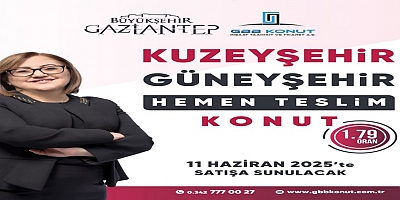 GBB konut uygun ödeme şartlarıyla hemen teslim konutların satışına çıkıyor