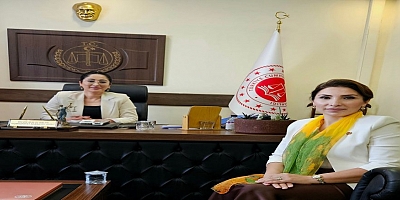 GGC Başkanı Meral Ay’dan Gaziantep’in İlk Kadın Cumhuriyet Başsavcı Vekili Dilvin Atalay Aslan’a Ziyaret