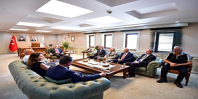 GGC'den, Vali Çeber'e ziyaret