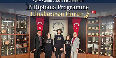 GKV Cemil Alevli Lisesi’nden IB Diploma Programme’da Uluslararası Gurur