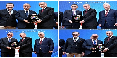 GSO TOBB DELEGELERİNE HİZMET ŞEREF BELGESİ VERİLDİ