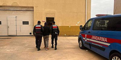 Hırsızlık suçundan 25 yıl kesinleşmiş cezayla aranan şahsı jandarma yakaladı
