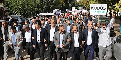 HÜDA PAR Gaziantep İl Başkanlığı katil işgal rejimini tel'in etti