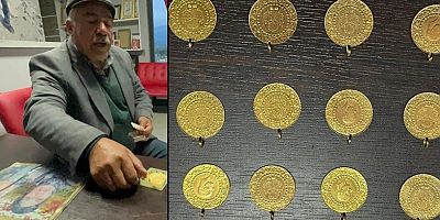 İkinci El Mutfak Dolabında 12 Cumhuriyet Altını Buldu