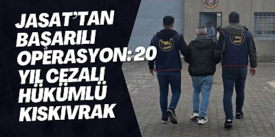 20 Yıllık hükümlü yakalandı