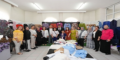 KADINLAR, ESERLERİNİ GÖRÜCÜYE ÇIKARDI