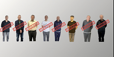 Kırmızı bültenle ve ulusal seviyede aranan 8 suçlu Türkiye'ye getirildi