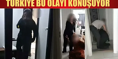 Kocasını komşusuyla bastı çılgına döndü