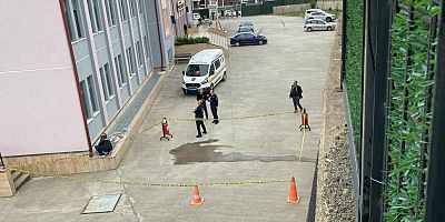 Lise öğrencisi 4. kattan yere çakıldı!