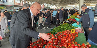 Milletvekili Melih Meriç, Gaziantep'te pazar fiyatlarına tepki gösterdi!
