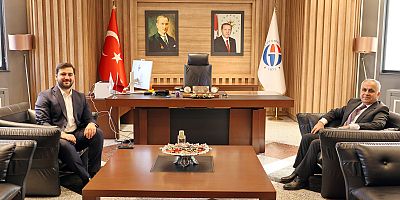 Milletvekili Mesut Bozatlı’dan Gaziantep Üniversitesi Rektörü Prof. Dr. Sait Mesut Doğan’a Ziyaret