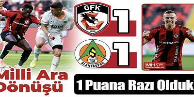 Milli Ara Dönüşü 1 Puana Razı Olduk!