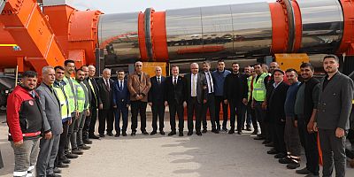 Nizip'te 40 yıllık asfalt şantiyesi yenilenerek hizmete açıldı