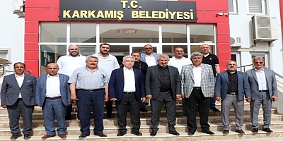 NTO’ dan Karkamış Belediye Başkanı Mustafa Güzel'e Hayırlı Olsun Ziyareti