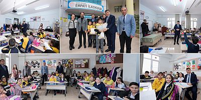 ÖĞRETMEN TALEP ETTİ, DERSİ BAŞKAN FADILOĞLU ANLATTI