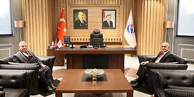 OĞUZELİ BELEDİYE BAŞKANINDAN GAÜN REKTÖRÜ DOĞAN’A ZİYARET