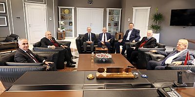 OKAN ÜNİVERSİTESİ HEYETİ GAÜN REKTÖRÜ DOĞAN’I ZİYARET ETTİ