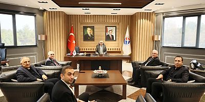 ORGANİZE SANAYİ BÖLGESİ HEYETİNDEN REKTÖR DOĞAN’A ZİYARET