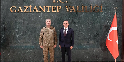 Orgeneral Metin Tokel’den Vali Kemal Çeber’e Ziyaret