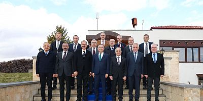 OSB MÜTEŞEBBİS HEYETİ, VALİ ÇEBER BAŞKANLIĞINDA GAÜN’DE TOPLANDI