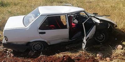 Otomobil Şarampole Uçtu, 7 Kişi Ölümden Döndü