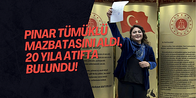 Pınar Tümüklü mazbatasını aldı, 20 yıla atıfta bulundu!