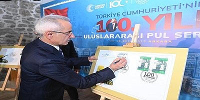 PTT’DEN TÜRKİYE CUMHURİYETİ’NİN 100’ÜNCÜ YILINA ÖZEL PUL