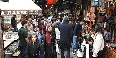Ramazan Bayramı'nda Gaziantep'in tarihi mekânları turist akınına uğradı
