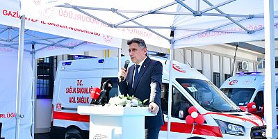 Sağlık Bakanlığı Tarafından Gaziantep’e 16 Yeni Ambulans