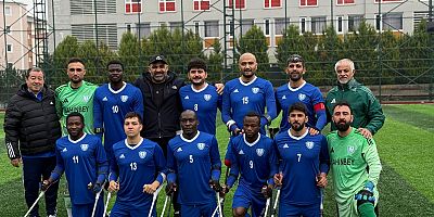 ŞAHİNBEY AMPUTE ADIM ADIM ŞAMPİYONLUĞA İLERLİYOR 6-1